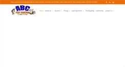 Desktop Screenshot of ezasabcpest.com